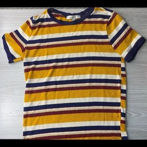 Colorful Tee! Looks great for any occasion, especially fall!
